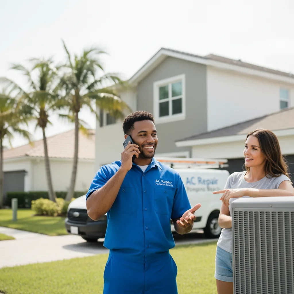 AC Repair Pompano Beach customer support in Chicago Ridge